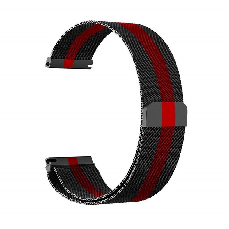 Milanese Metal Wristband Watch Band for Samsung Gear S3 Frontier / S3 Classic - Stripes Pattern-3