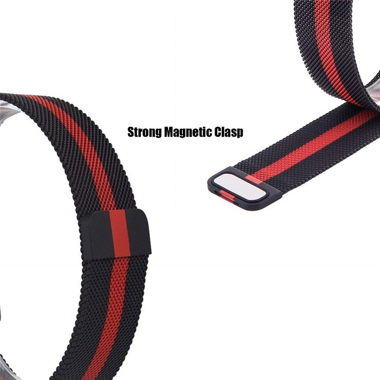 Milanese Metal Wristband Watch Band for Samsung Gear S3 Frontier / S3 Classic - Stripes Pattern-5