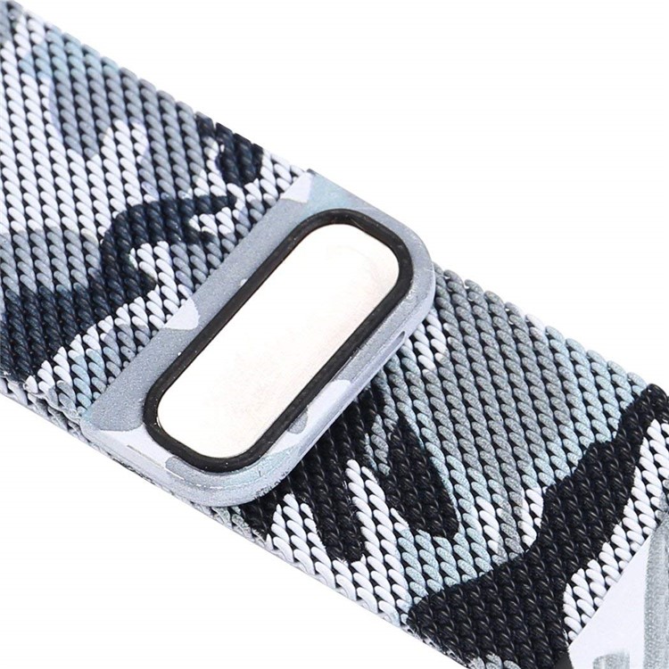 Milanese Metal Wristband Watch Band Strap for Samsung Gear S3 Frontier / S3 Classic - Grey Camouflage-5