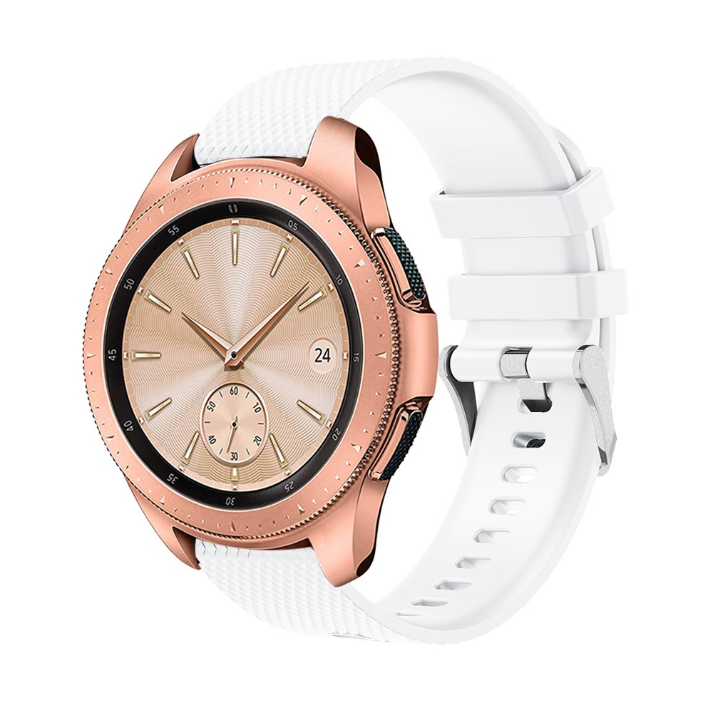 Faixa De Relógio De Silicone Para Samsung Galaxy Watch 42mm - Branco-2