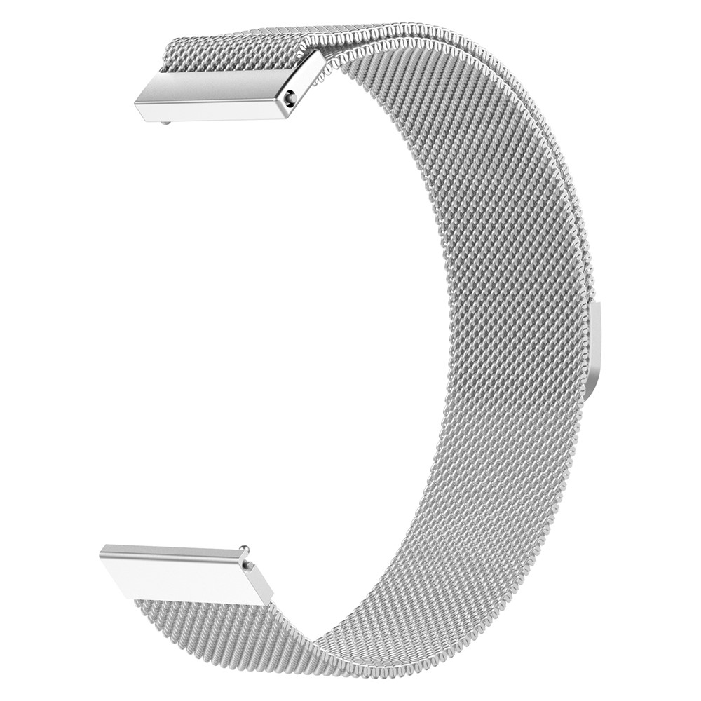 Bracelet De Montre Magnétique En Acier Inoxydable Milanais Élégant Pour Montre Samsung Galaxy 46mm - Argent-2