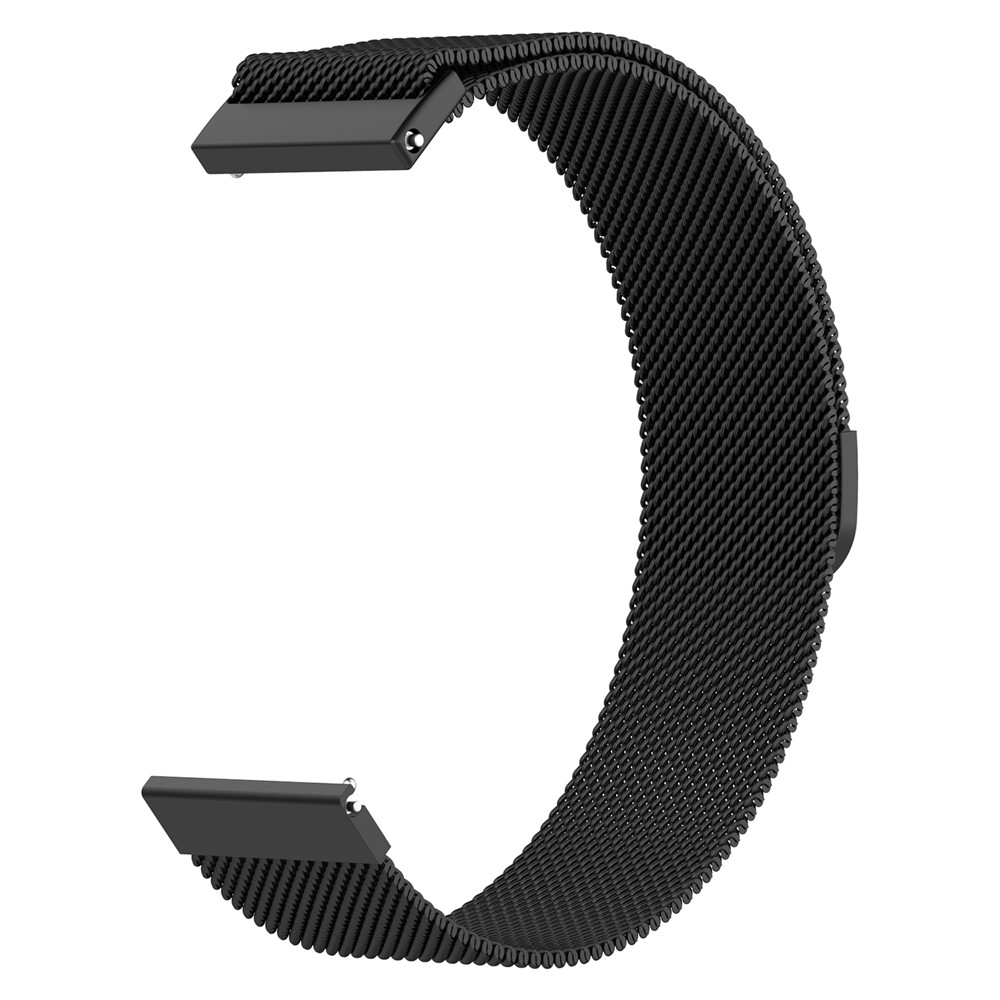 Luxury Milanese Stainless Steel Magnetic Watch Strap for Samsung Galaxy Watch 46mm - Black-2