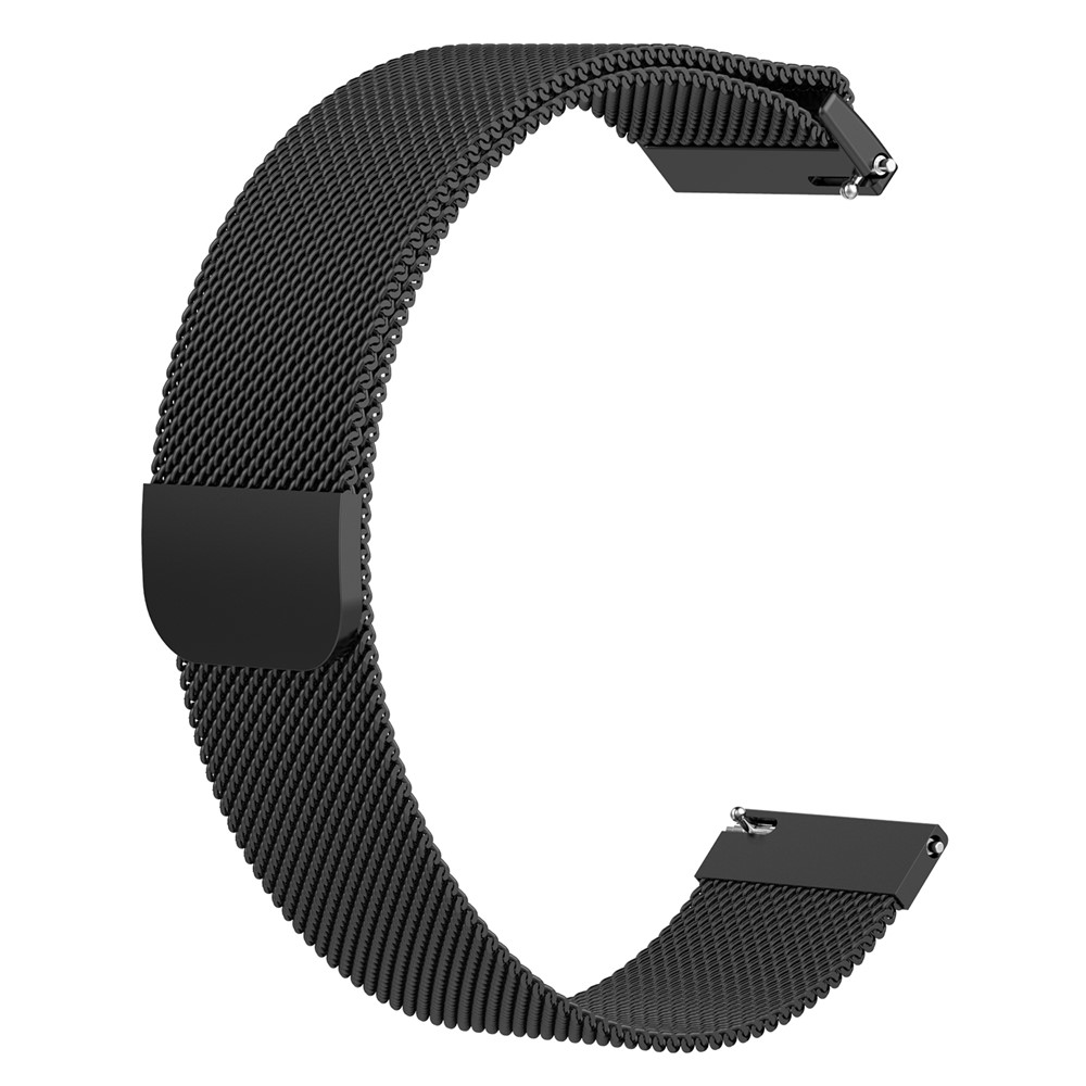 Luxury Milanese Stainless Steel Magnetic Watch Strap for Samsung Galaxy Watch 46mm - Black-3