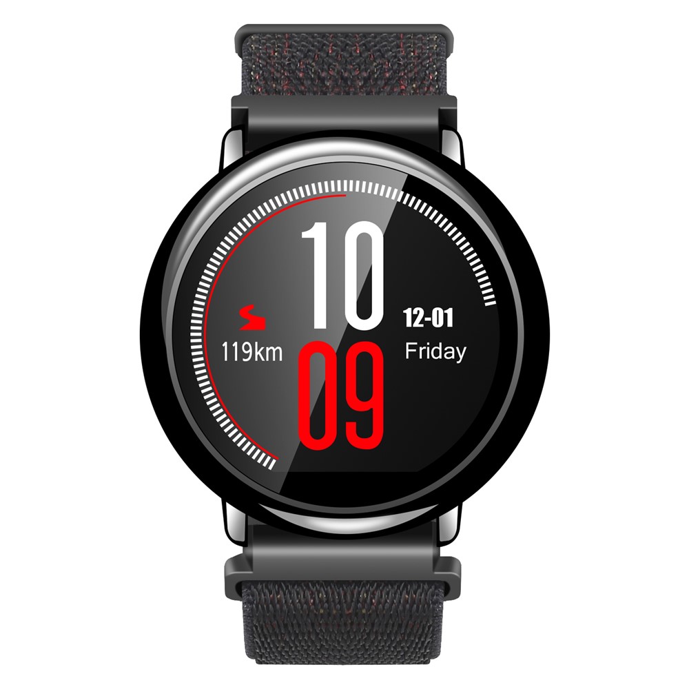 Woven Nylon Adjustable Replacement Watch Band with Velcro for Samsung Gear S3 Frontier / Classic - Black-2