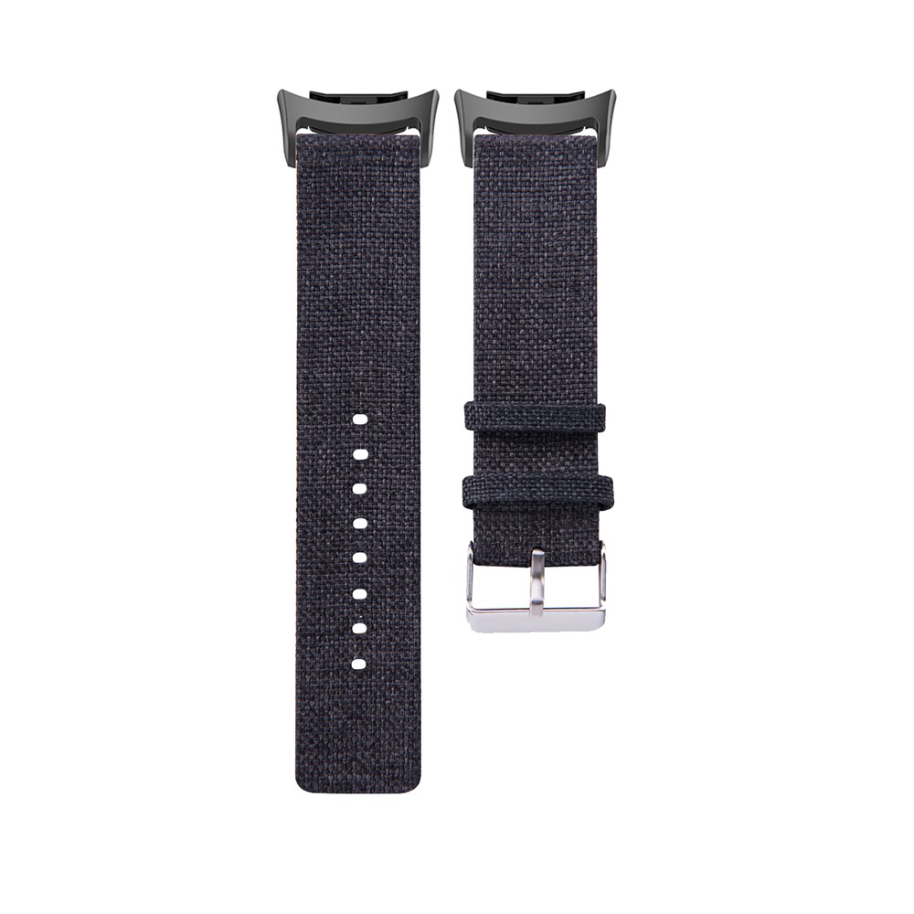 Banda di Orologi Con Fibbia in Metallo di Tela Per Samsung Gear S2 R720 / R730 - Nero-2