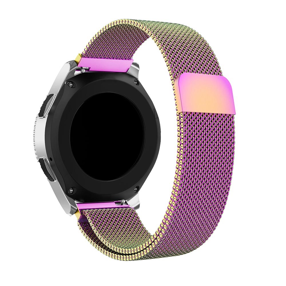 Luxury Milanese Stainless Steel Watch Band Wrist Strap Replacement for Samsung Galaxy Watch 46mm - Multi-color-5