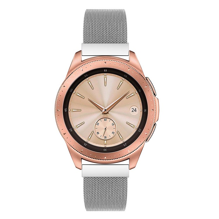 Magnetic Milanese Stainless Steel Watch Strap for Samsung Galaxy Watch 42mm - Silver-2