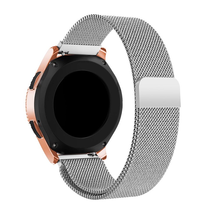 Magnetic Milanese Stainless Steel Watch Strap for Samsung Galaxy Watch 42mm - Silver-3
