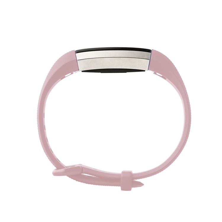 Soft TPU Wristwatch Band for Fitbit Alta HR - Size: S / Pink-3