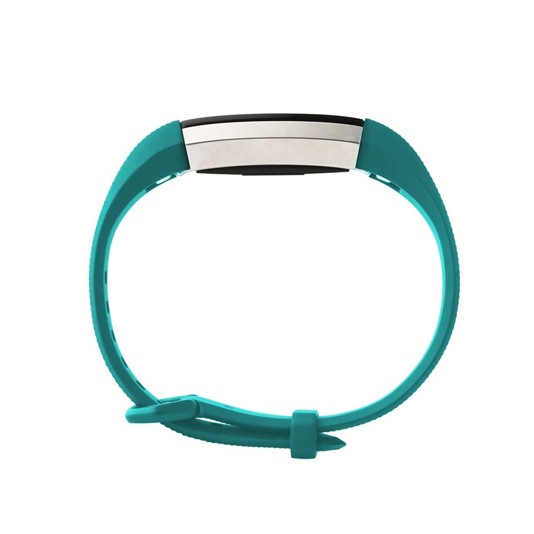 Flexible TPU Watch Band for Fitbit Alta HR - Size: S / Cyan-3