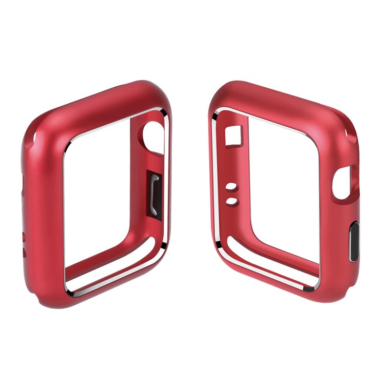 Protetor Magnético Do Frame Do Metal Da Atração Para A Série 3 Do Relógio Da Maçã / 2 / 1 42 Mm - Vermelho-3