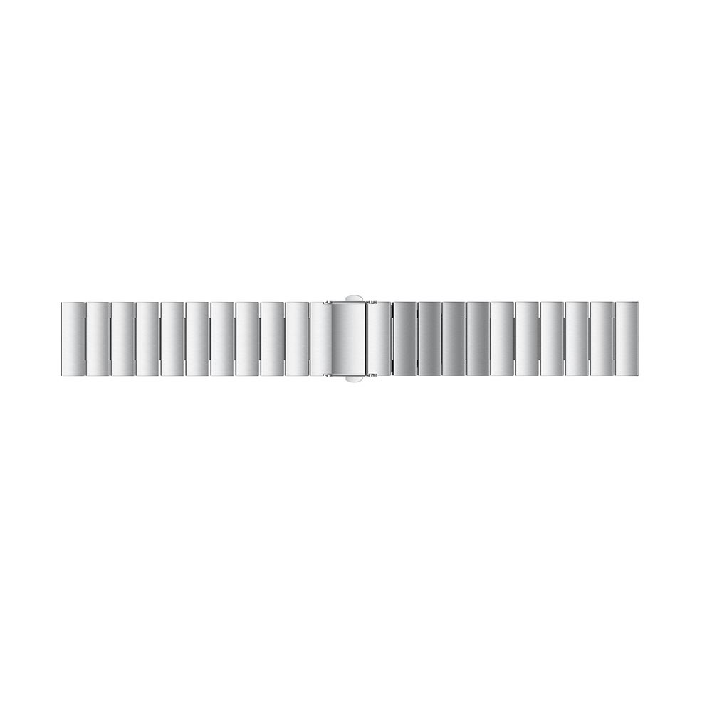 Pulseira De Relógio De Aço Inoxidável Com Fivela De Borboleta Para Samsung Galaxy Watch 46mm - Prata-4