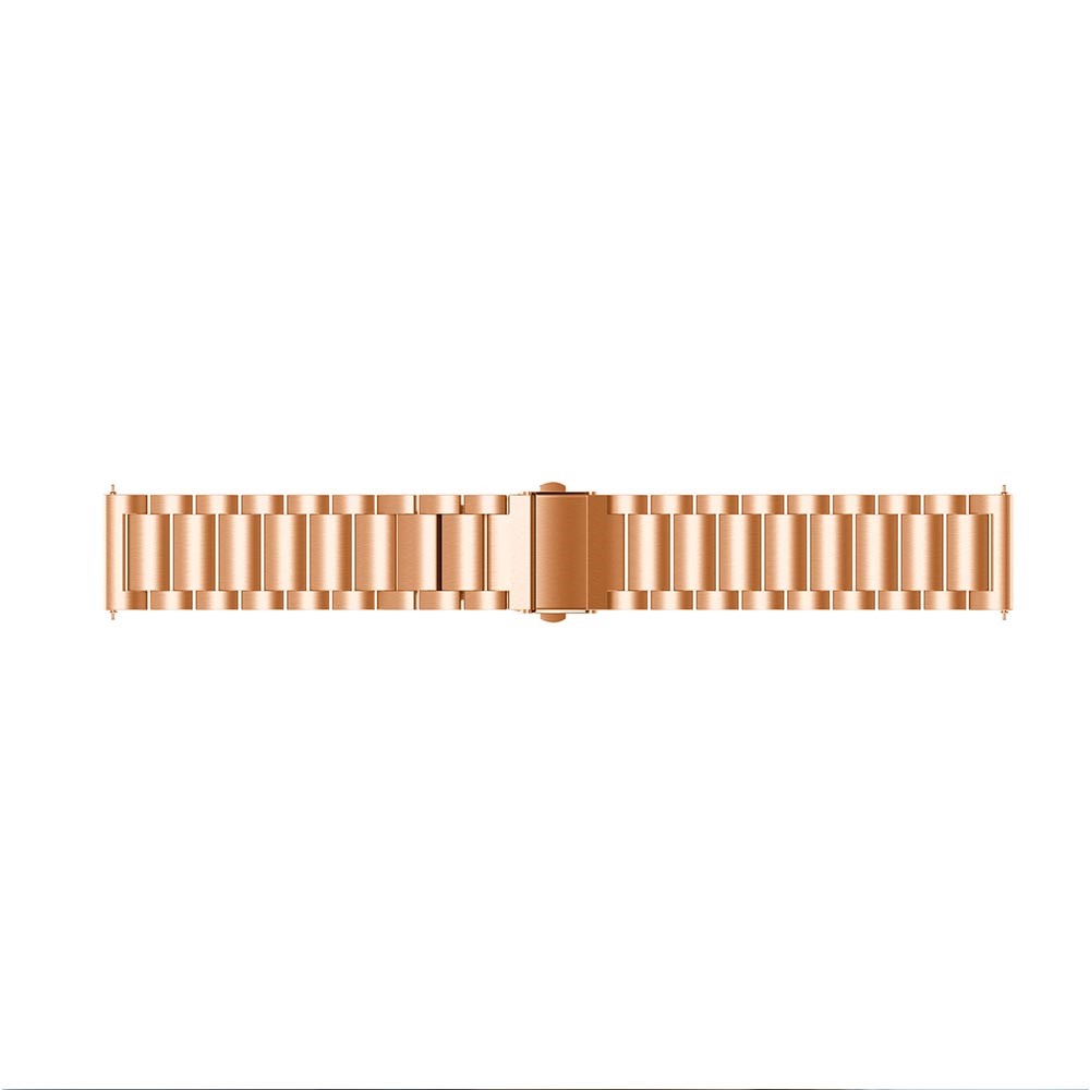 Edelstahl Gliederkette Uhrenarmband Für Samsung Galaxy Uhr 42mm - Roségold-4