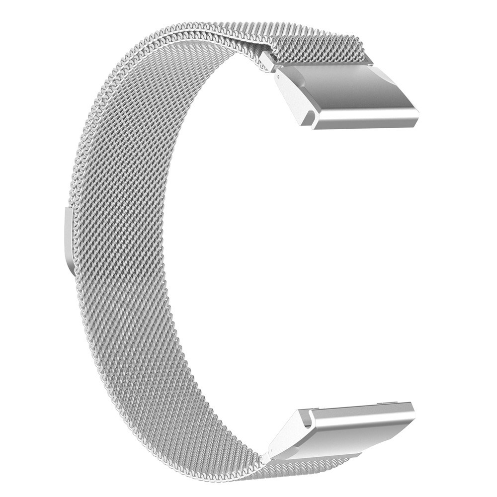 Milanese Stainless Steel Watch Wrist Strap 22mm for Garmin Fenix 5 / Fenix 5 Plus - Silver-2