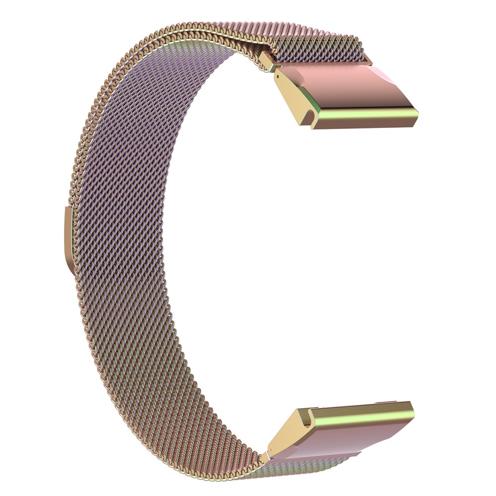 For Garmin Fenix 5S / Fenix 5S Plus Milanese Stainless Steel Magnetic Watch Strap Band 20mm - Multi-color-2