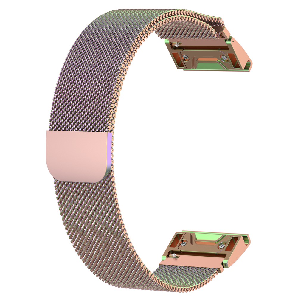 For Garmin Fenix 5S / Fenix 5S Plus Milanese Stainless Steel Magnetic Watch Strap Band 20mm - Multi-color-3