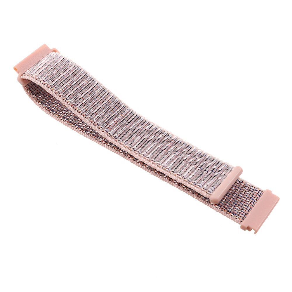 Cinturino Per Cinturino In Nylon Con Chiusura A Per Orologio Samsung Galaxy 42mm / Marcia S2 / Huami Amazfit Watch Edizione Giovanile - Oro Rosa-1