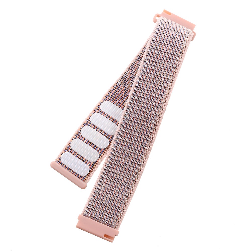 Cinturino Per Cinturino In Nylon Con Chiusura A Per Orologio Samsung Galaxy 42mm / Marcia S2 / Huami Amazfit Watch Edizione Giovanile - Oro Rosa-5