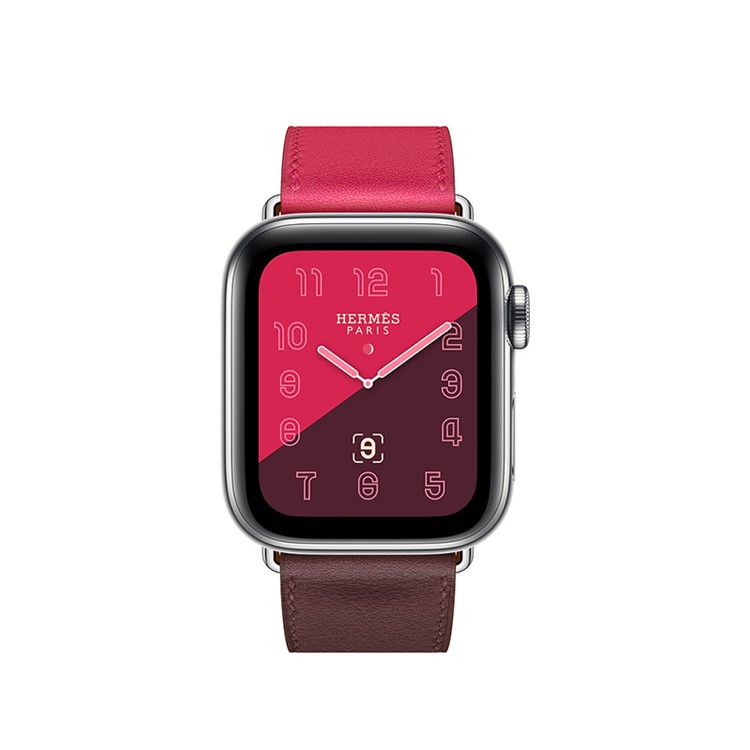 XINCUCO Uhrenarmband Aus Echtem Leder Mit Edelstahlschnalle Für Die Apple Watch-Serie 40mm / 3/2/1 38mm - Stil B-3