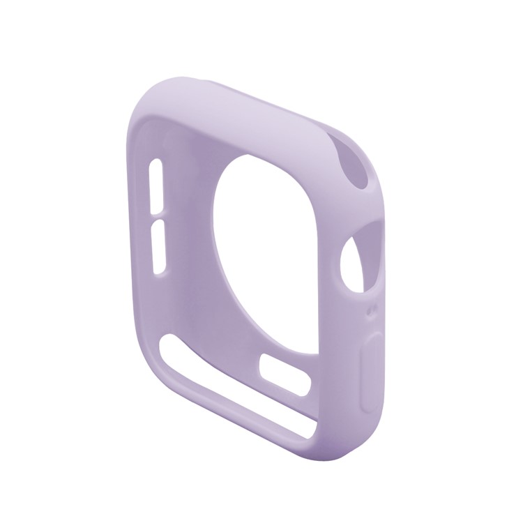 Candy TPU Schutzrahmen Stoßfängerschale Für Apple Watch Serie 4 40mm - Lila-4