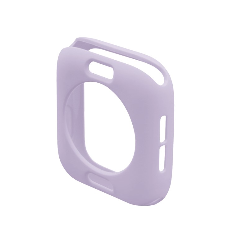Candy TPU Schutzrahmen Stoßfängerschale Für Apple Watch Serie 4 40mm - Lila-5