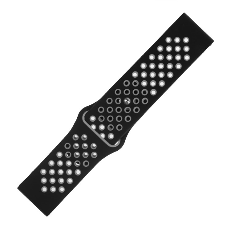 Breathable TPE + TPU Sport Strap for Garmin Fenix 5X / Quaitx 3 / Fenix 3 etc - Grey-10