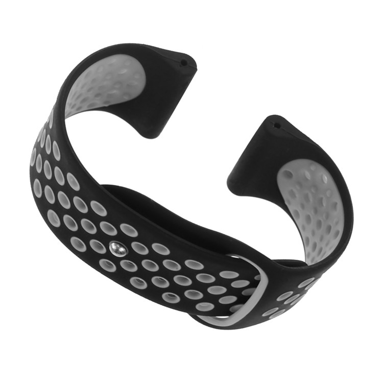 Breathable TPE + TPU Sport Strap for Garmin Fenix 5X / Quaitx 3 / Fenix 3 etc - Grey-6