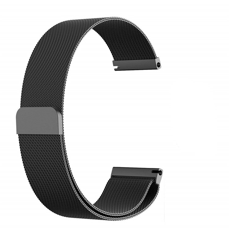 Banda De Relógio Magnética De Aço Inoxidável Milanese Para Huawei Assistir GT - Preto-5