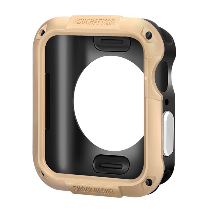 Shock-resistant SGP Smart Watch Case for Apple Watch Series 4 44mm - Gold-6