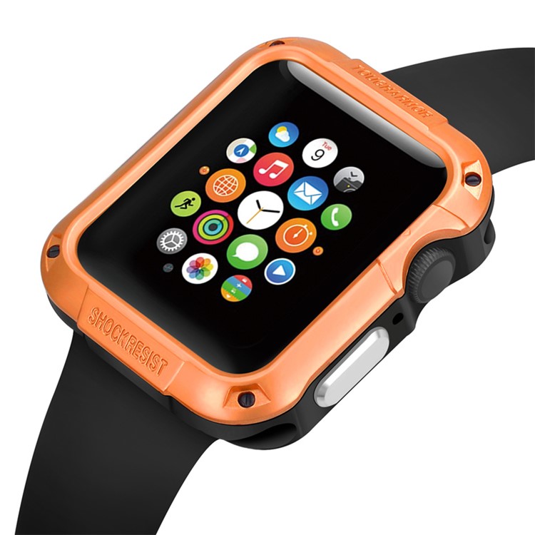 Shock-resistant SGP Watch Protection Cover for Apple Watch Series 4 40mm - Orange-2