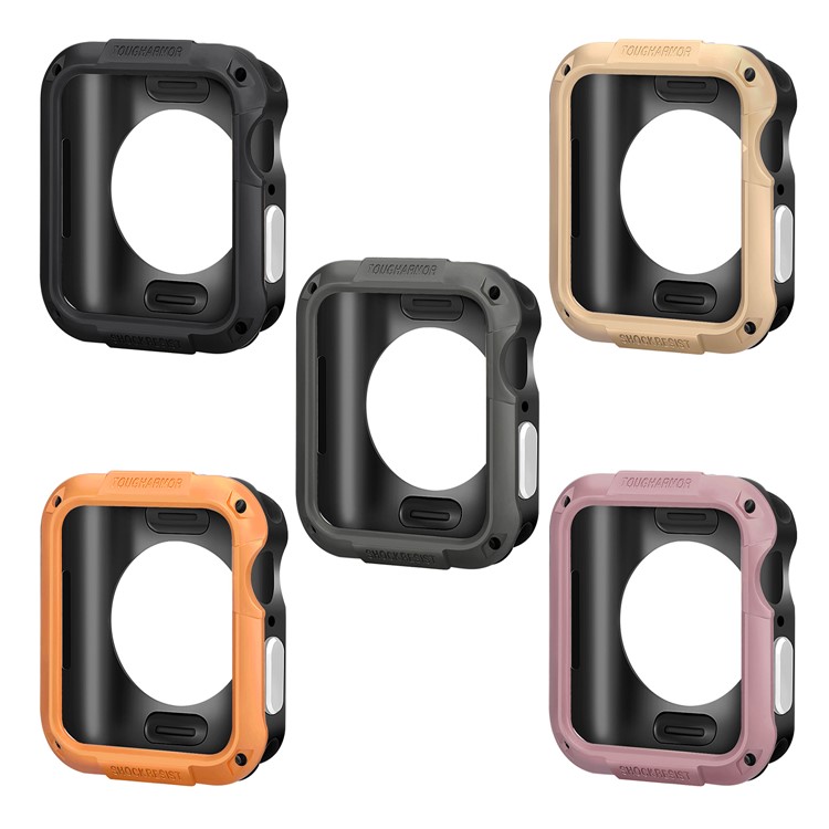 Shock-resistant SGP Watch Protection Cover for Apple Watch Series 4 40mm - Orange-8