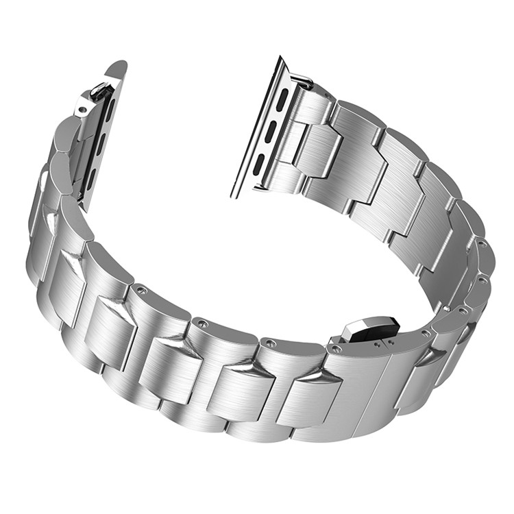 HOCO Edelstahlarmband Mit Achsverbindern Für Apple Watch Serie 4 44mm / Apple Watch Serie 3 2 1 42mm - Silber--2