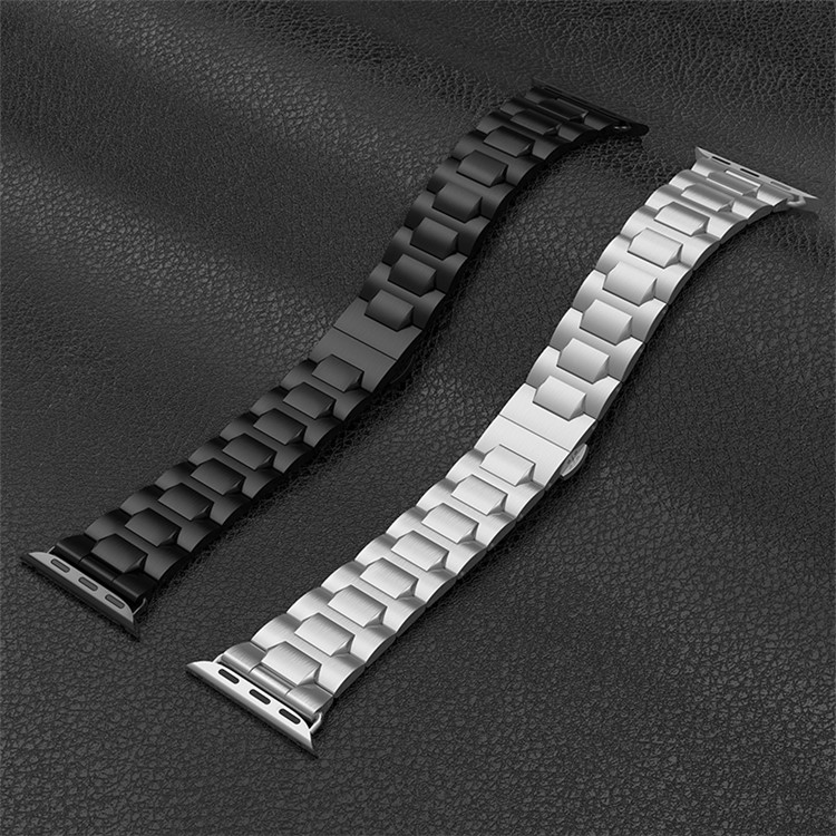 HOCO Stainless Steel Watch Wrist Band with Axle Connectors for Apple Watch Series 4 40mm/Apple Watch Series 3 2 1 38mm - Black-5