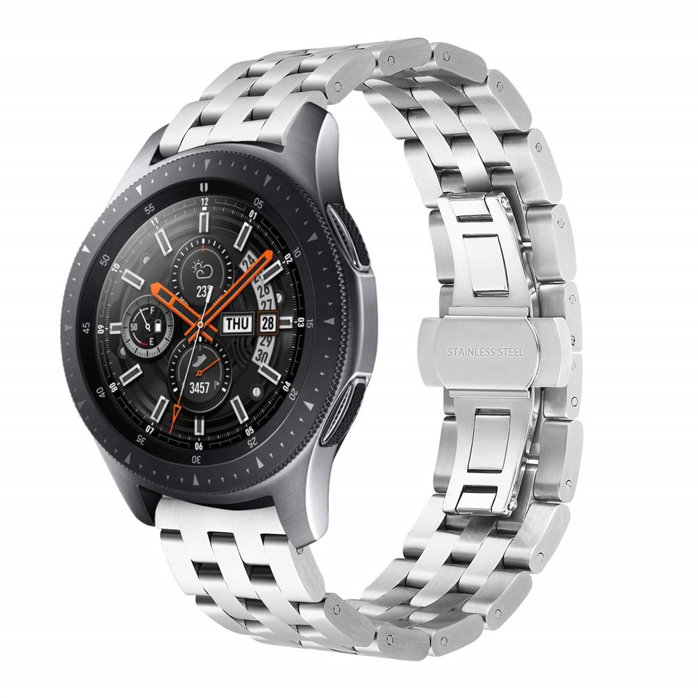 Remplacement De Bracelet En Acier Inoxydable Pour La Montre 46mm De Samsung Galaxy - Argent-2