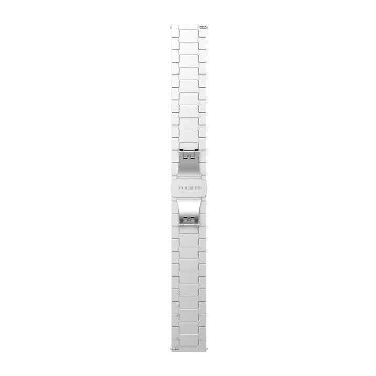 20mm Stainless Steel Watch Band Replacement for Samsung Galaxy Watch Active SM-R500 - Silver-3