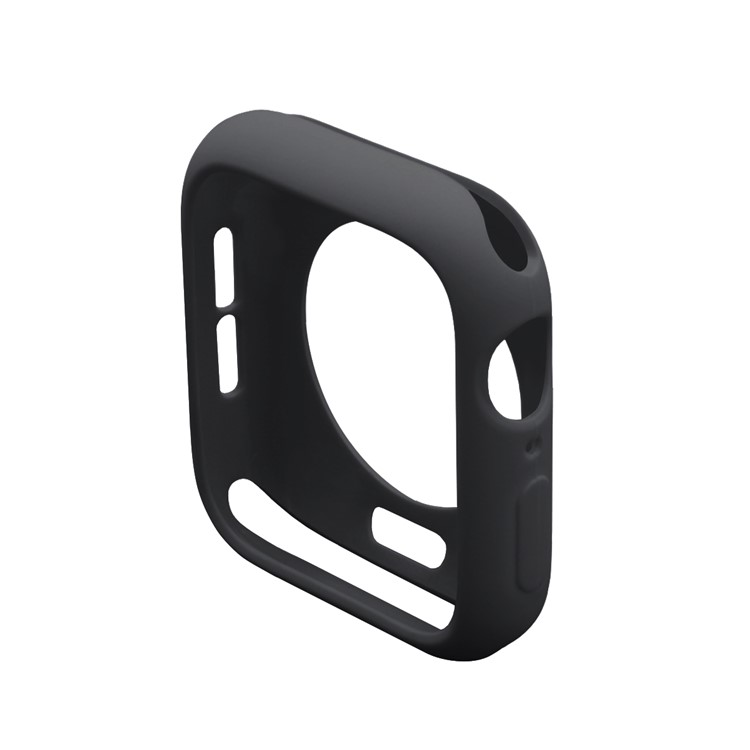 Candy Color Gel TPU Protective Case for Apple Watch Series 3/2/1 38mm - Black-5