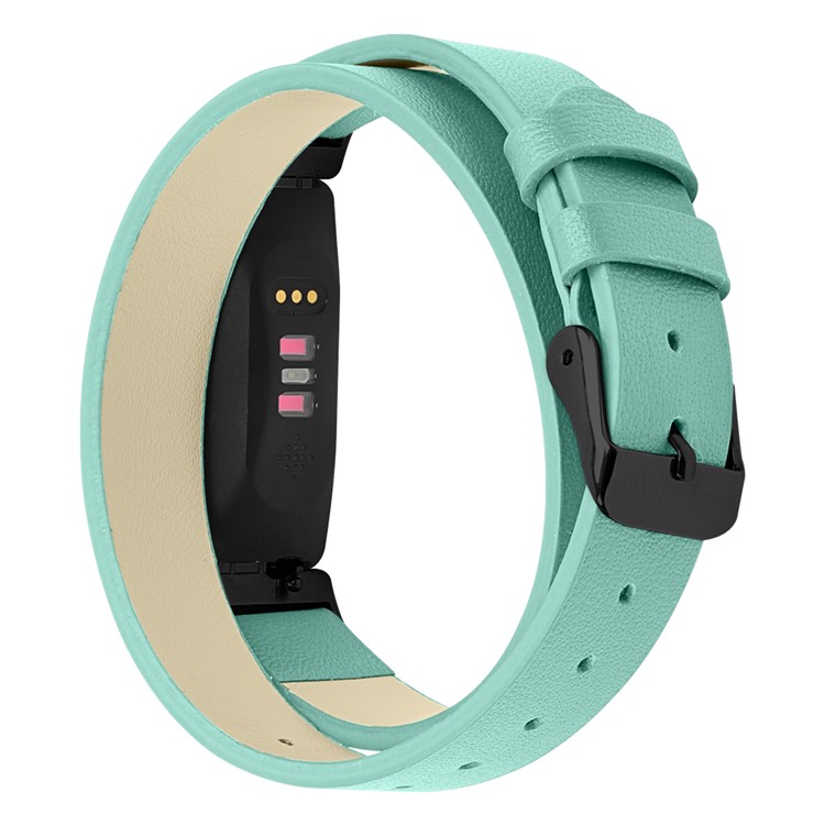 

Браслет Из Натуральной Кожи Для Fitbit Inspire Hr / Fitbit Inspire - Зеленая / Черная Пряжка, Other Phone Models