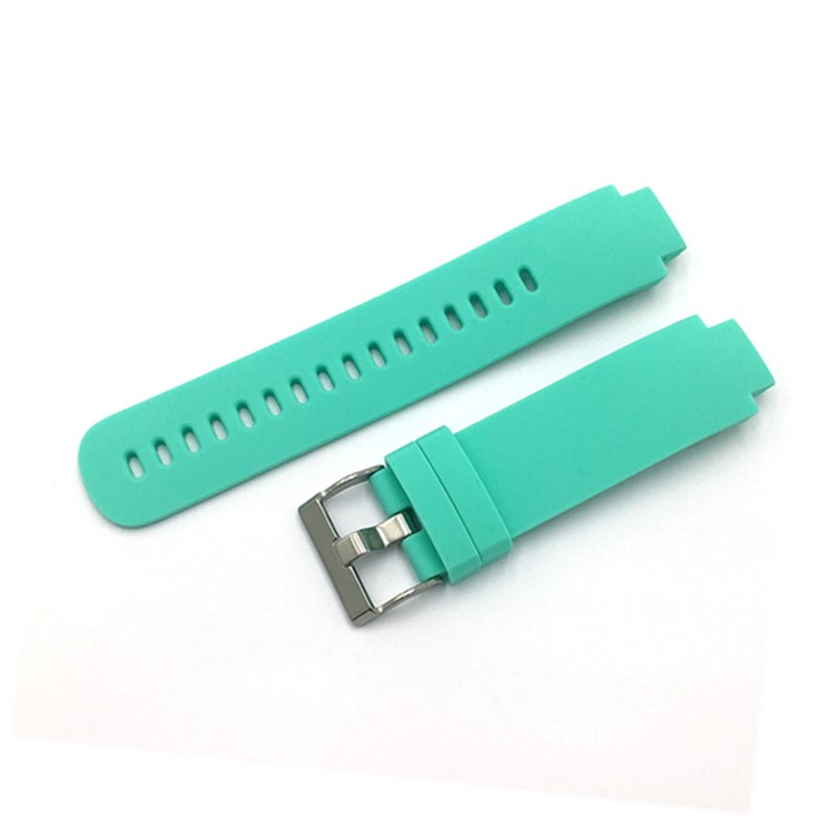 Silicone Wrist Strap Replacement for Xiaomi Huami Amazfit Verge 3 - Cyan-1