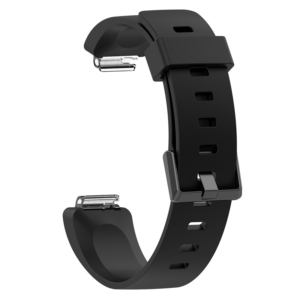 Silicone Wrist Strap Replacement for Fitbit Inspire - Black-1