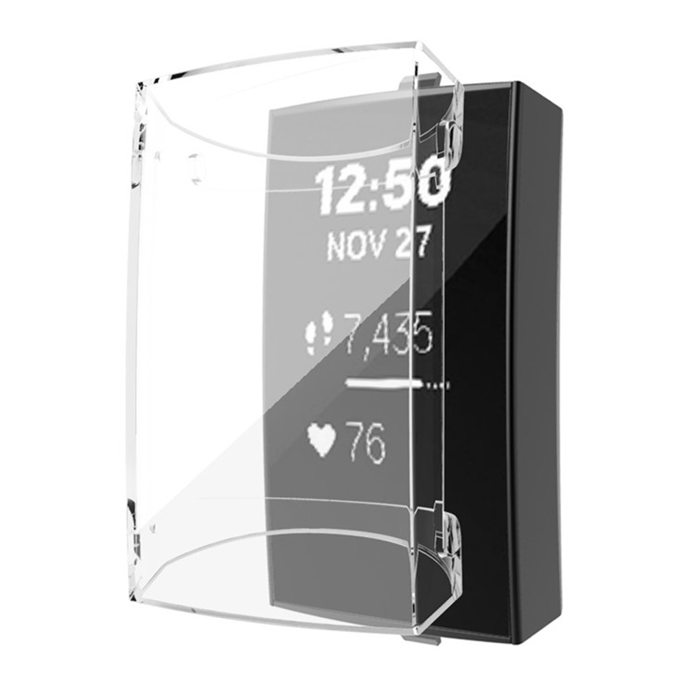 Funda Transparente Transparente Envuelta En TPU Para Ver La Carga 3 De Fitbit-1