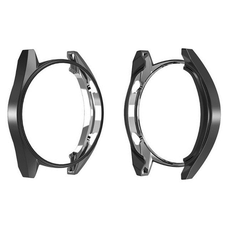For Huawei Watch GT All-wrapped Plated TPU Protector Case - Black-2