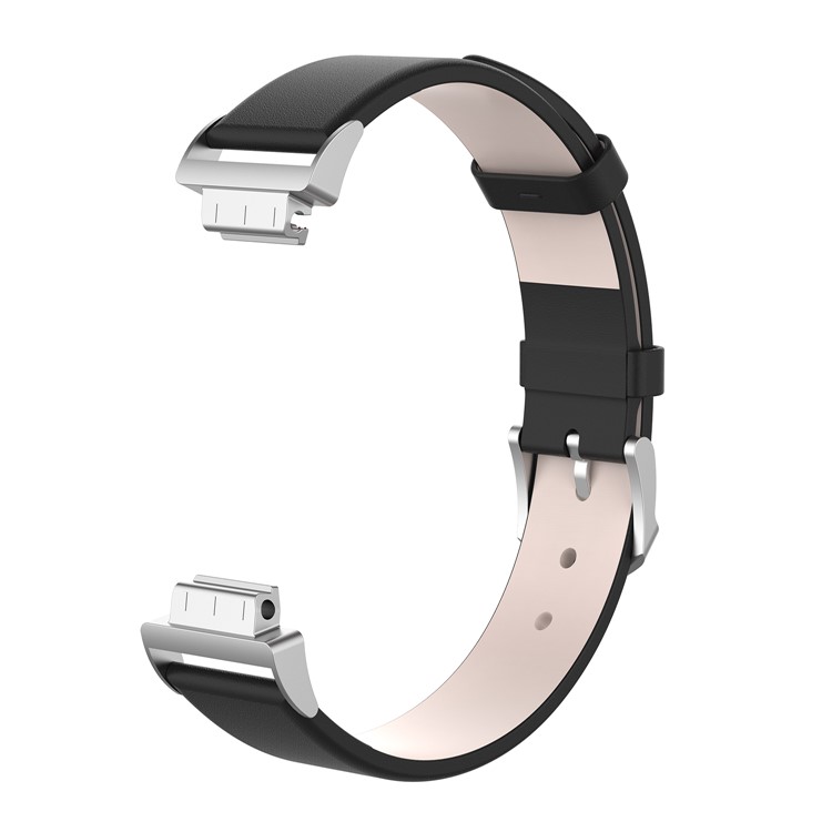 Cinturino In Pelle Per Fitbit Inspire Hr / Fitbit Inspire - Nero-5