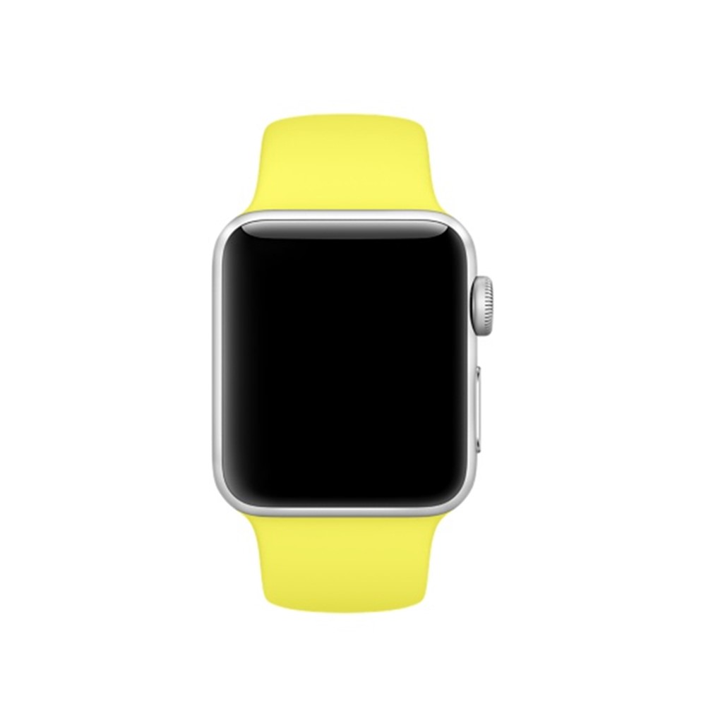 Bracelet En Silicone De Remplacement Pour Apple Watch Series 5 4 40mm / Série 3 2 1 38mm (longueur Standard) - Style M-2