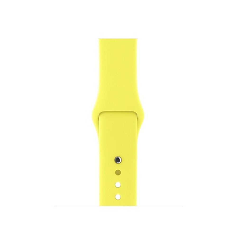 Bracelet En Silicone De Remplacement Pour Apple Watch Series 5 4 40mm / Série 3 2 1 38mm (longueur Standard) - Style M-3
