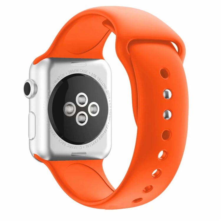 orange apple watch 5