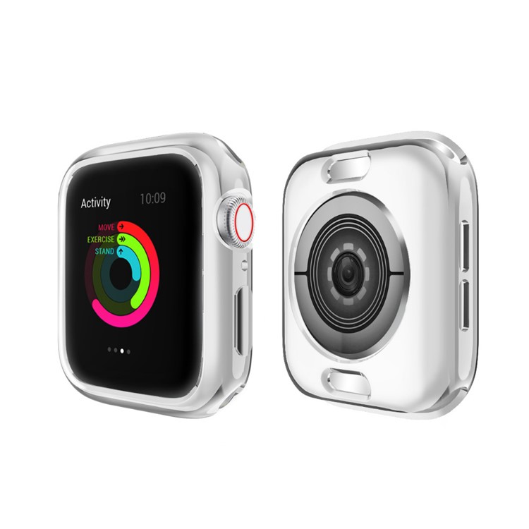 

Plated Soft TPU Protector Case for Apple Watch Series 4 44mm - Transparent, Apple Watch Series 4 44mm