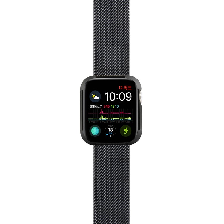 Shock Drop PC Hard Cover Smart Watch Case for Apple Watch Series 4 44mm - Black-13