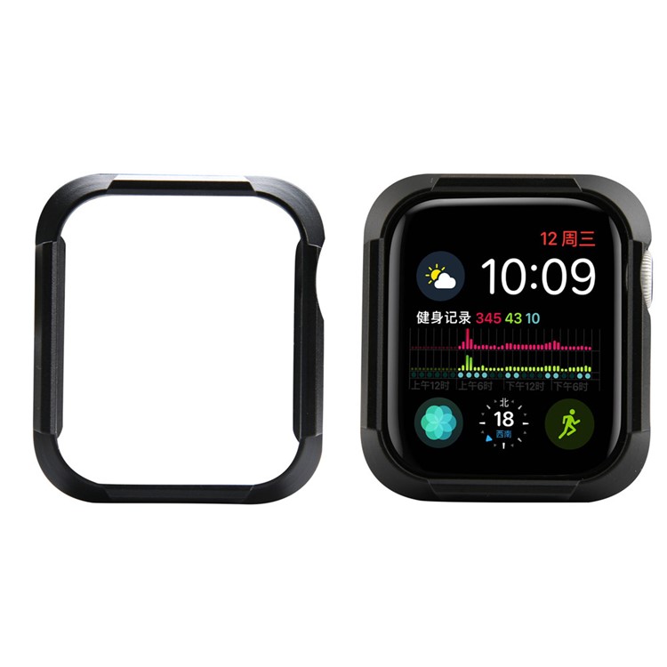 Shock Drop PC Hard Cover Smart Watch Case for Apple Watch Series 4 44mm - Black-3