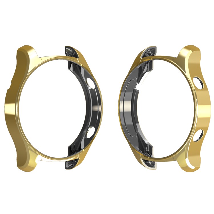 Electroplating Soft TPU Protection Case Cover for Huawei Watch 2 Pro - Gold-3