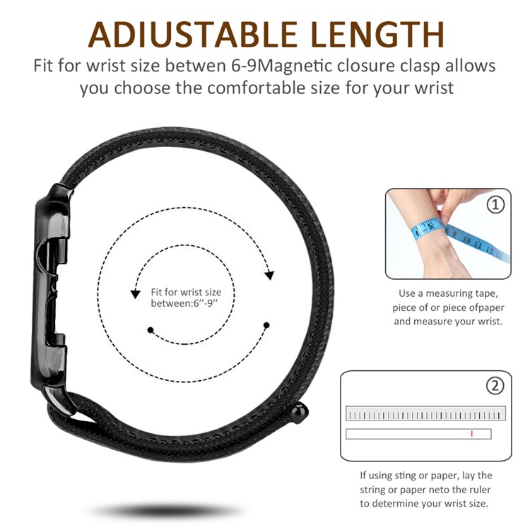 Soft Breathable Nylon Sport Loop Wrist Band Strap for Apple Watch Series 4 40mm - Dark Multi-color-5